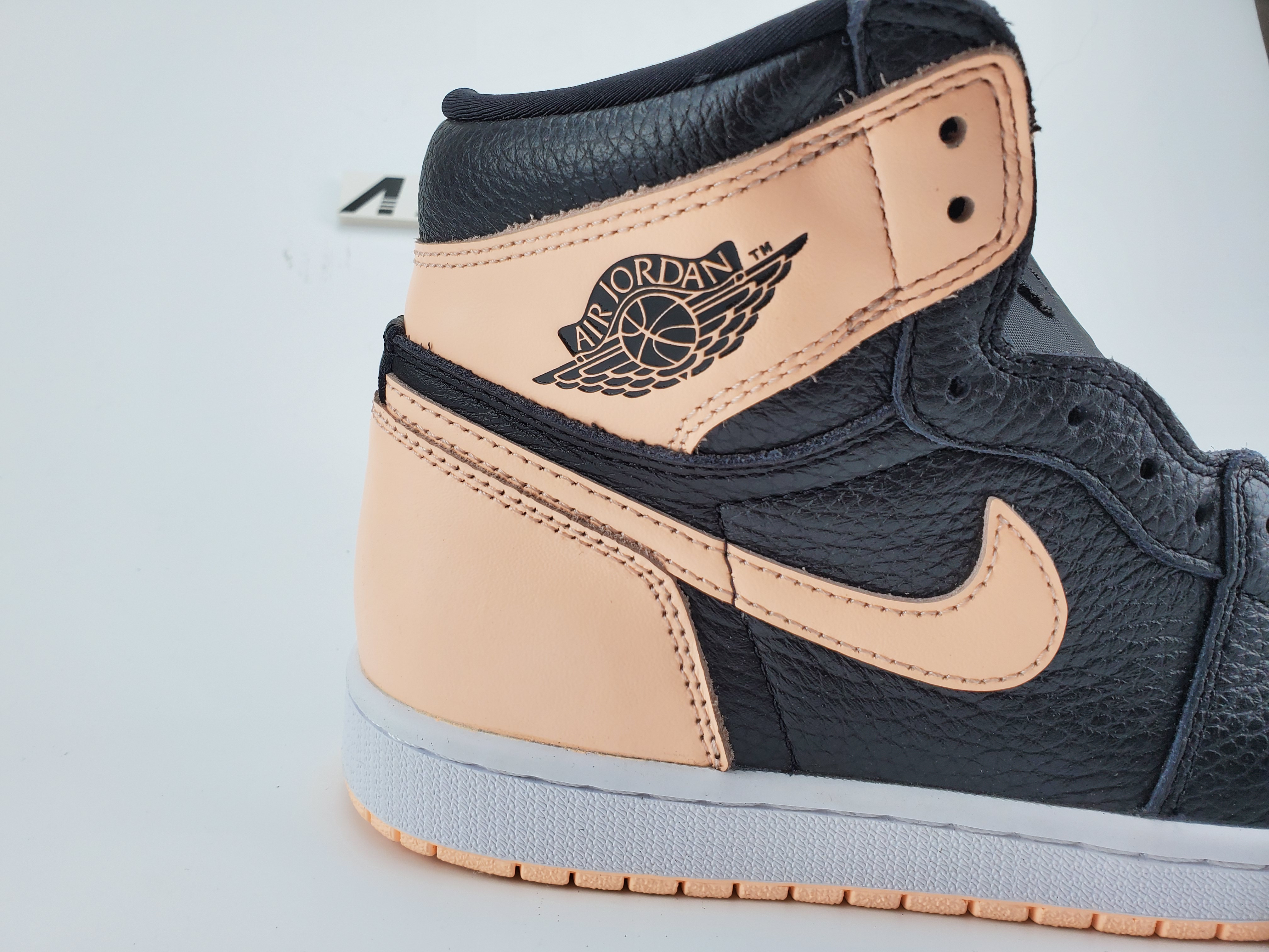 Jordan 1 Retro High Black Crimson Tint