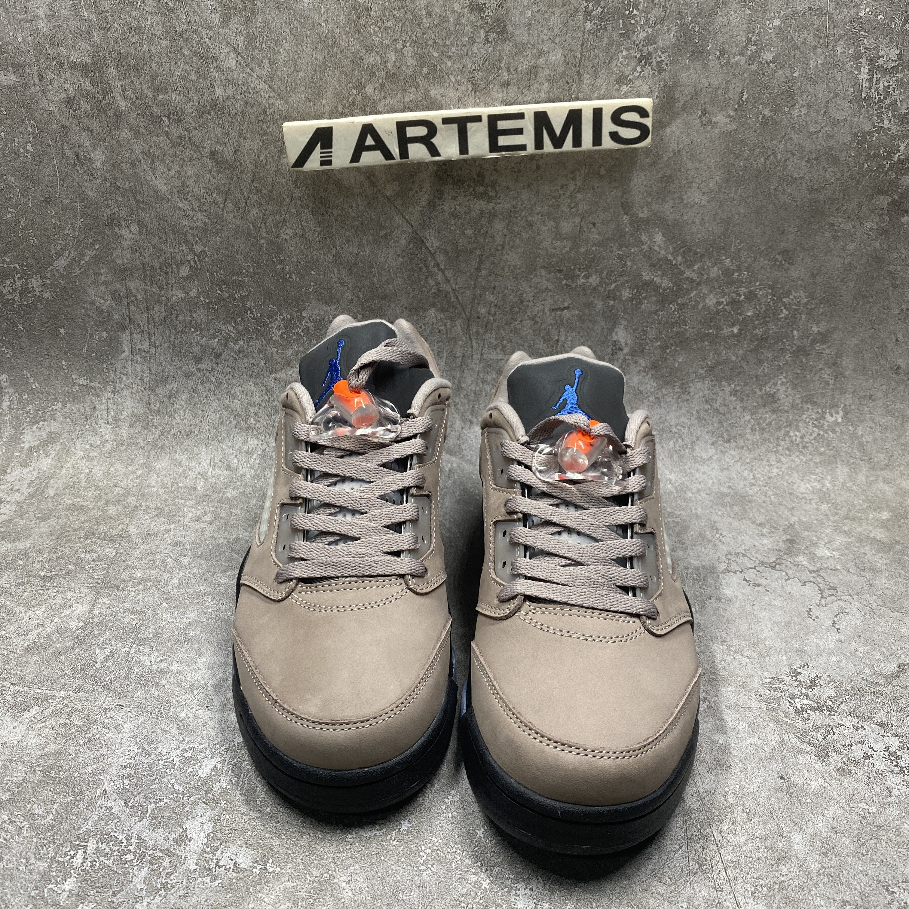 PSG x Air Jordan 5 Retro Low Pumice