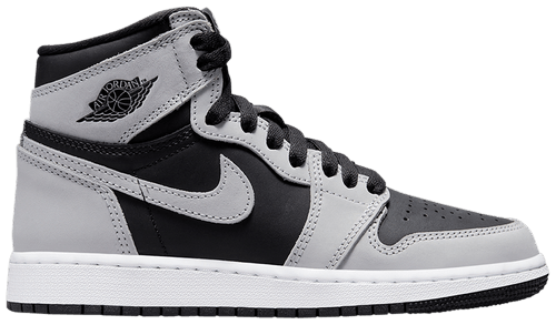 Air Jordan 1 Retro High Black White Light Smoke Grey