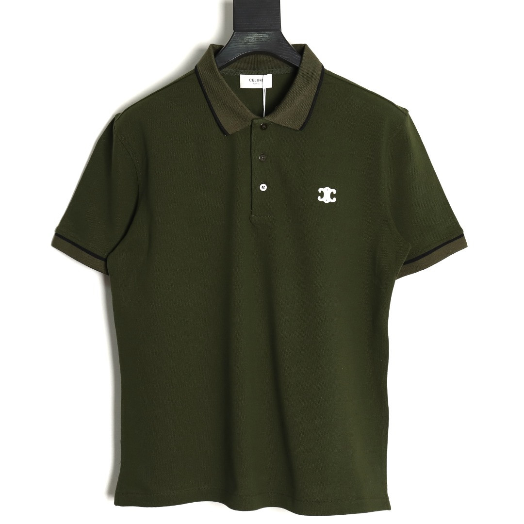 Ce**e short-sleeved polo shirt