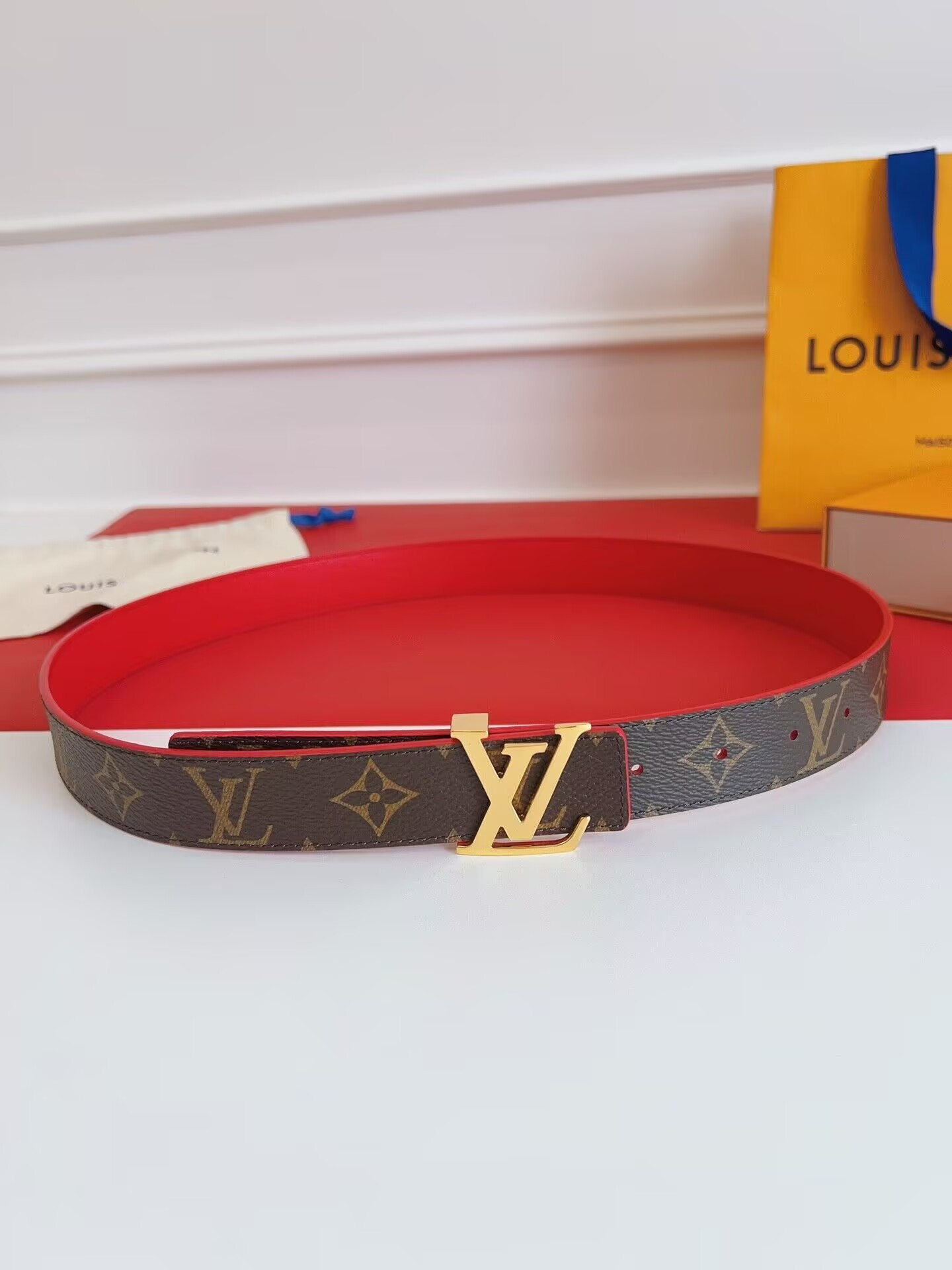 LV Initiales 30mm Reversible Belt
