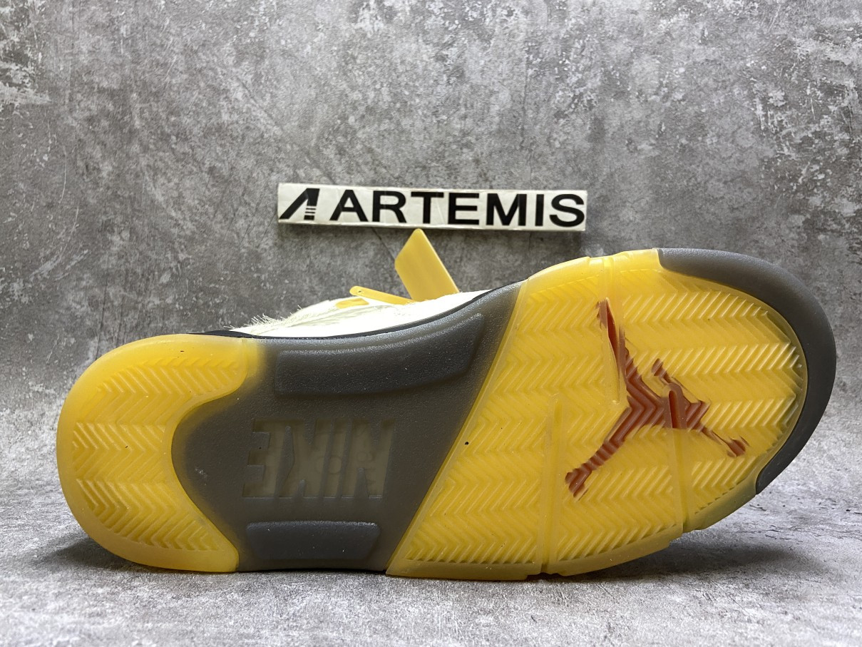 Air Jordan 5 Retro OFF-WHITE Sail