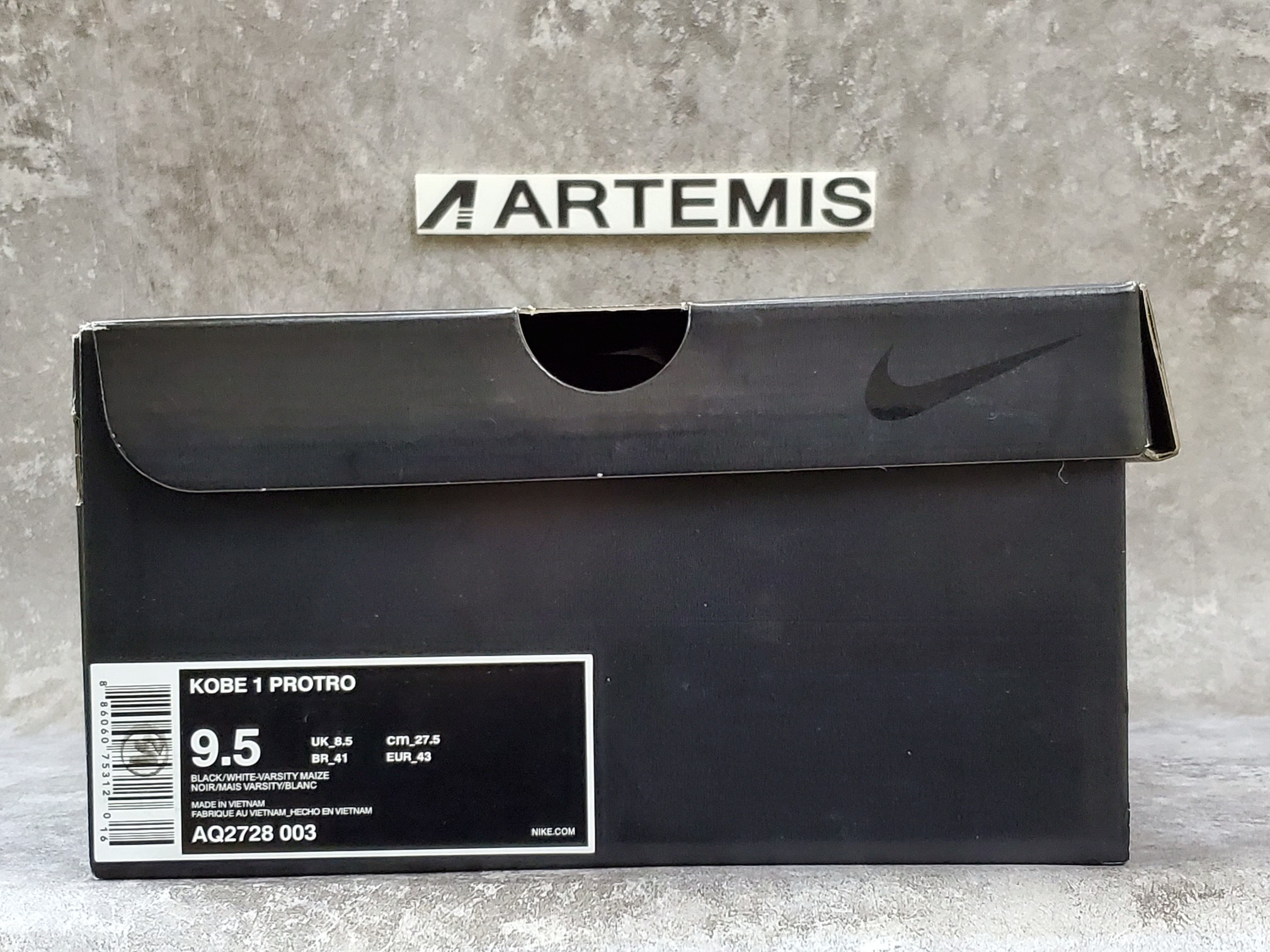 Nike Kobe 1 Protro Black Maize