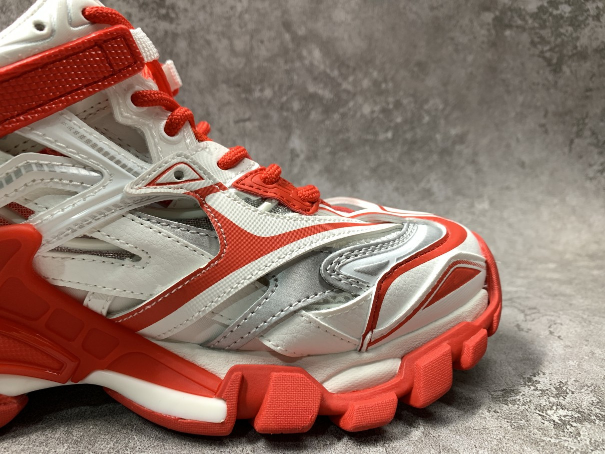 Balenciga Track 2.0 White Red