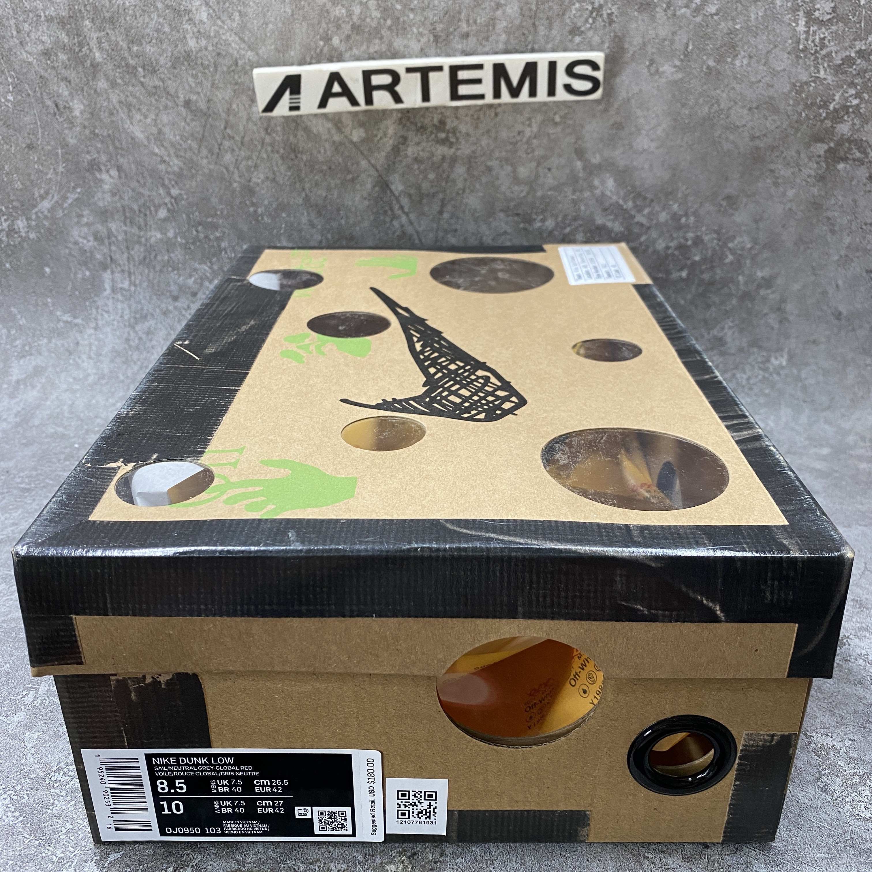 Nike Dunk Low Off-White Lot 40