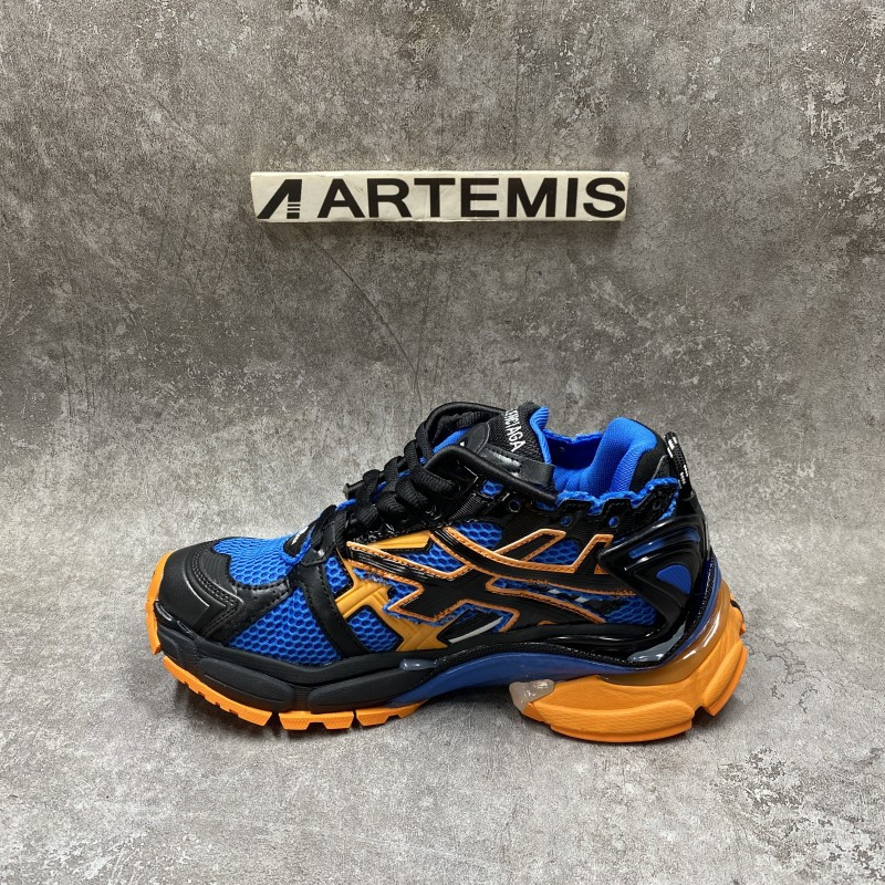 Balenciga Runner Sneaker Blue Multi