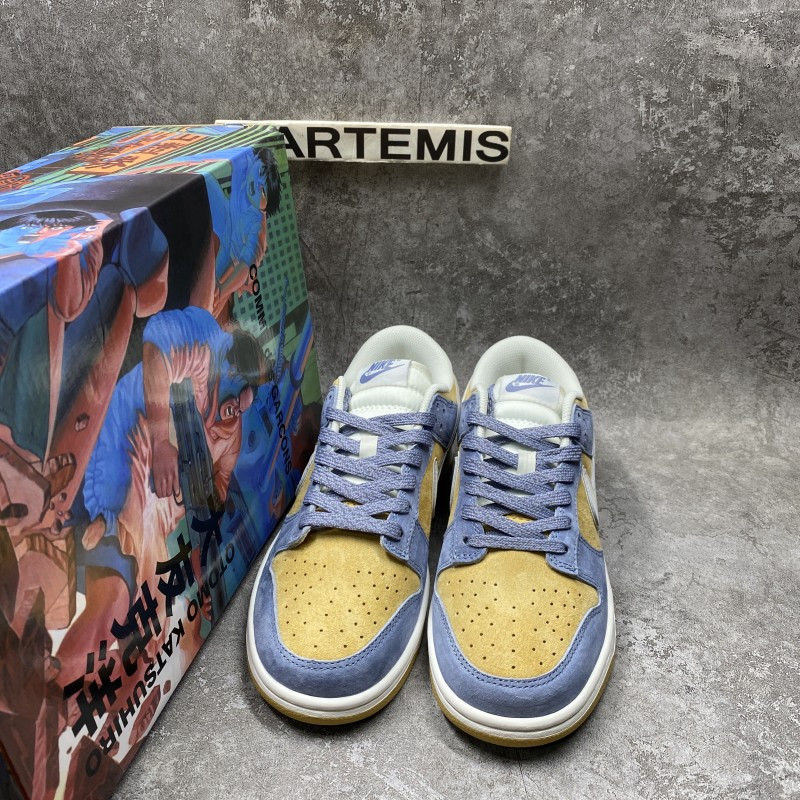 Nike SB Dunk Low Steamboy X Otomo Katsuhiro Blue Yellow