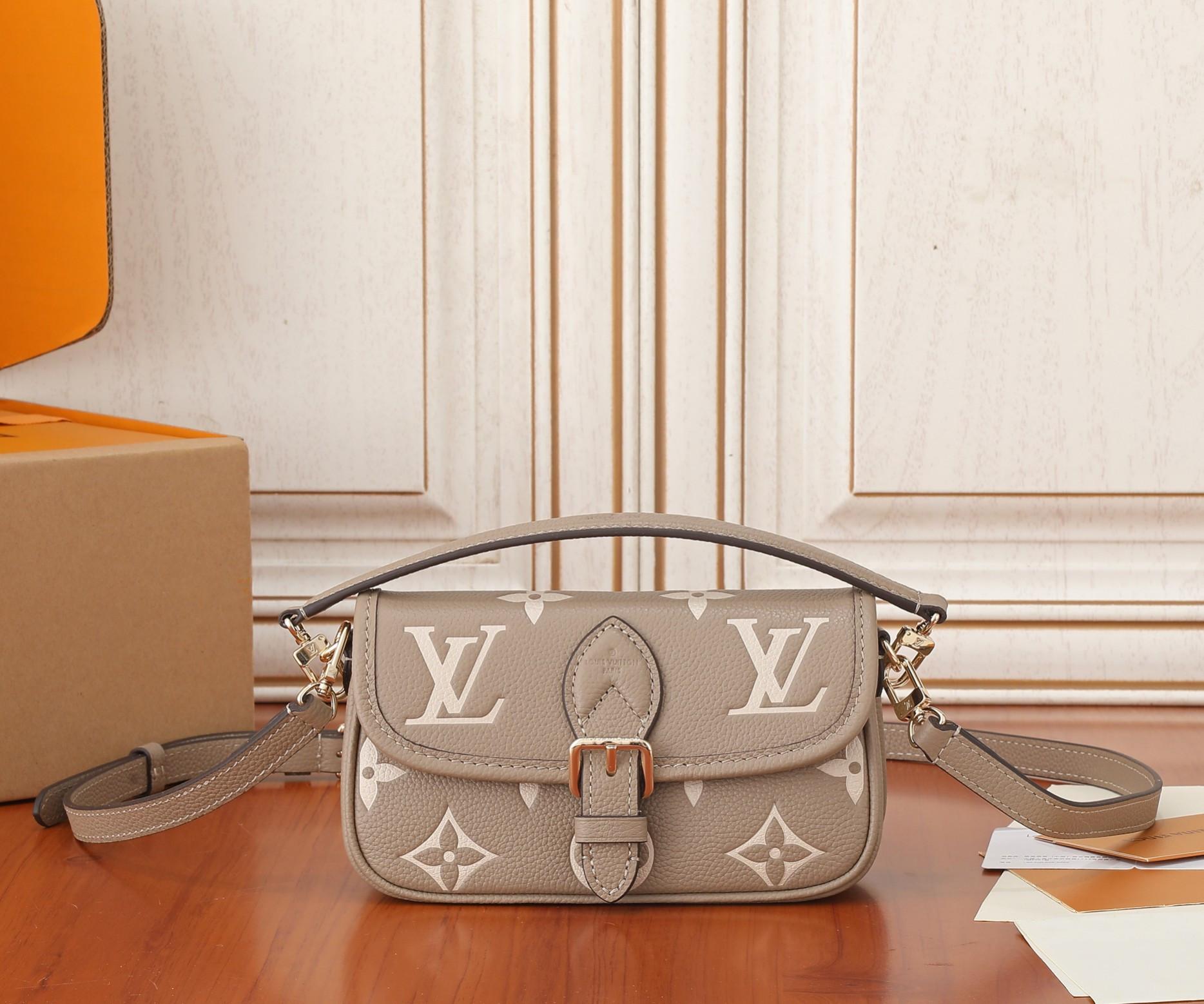 LV Nano Diane  M83300 7.5 x 4.1 x 2.4 in