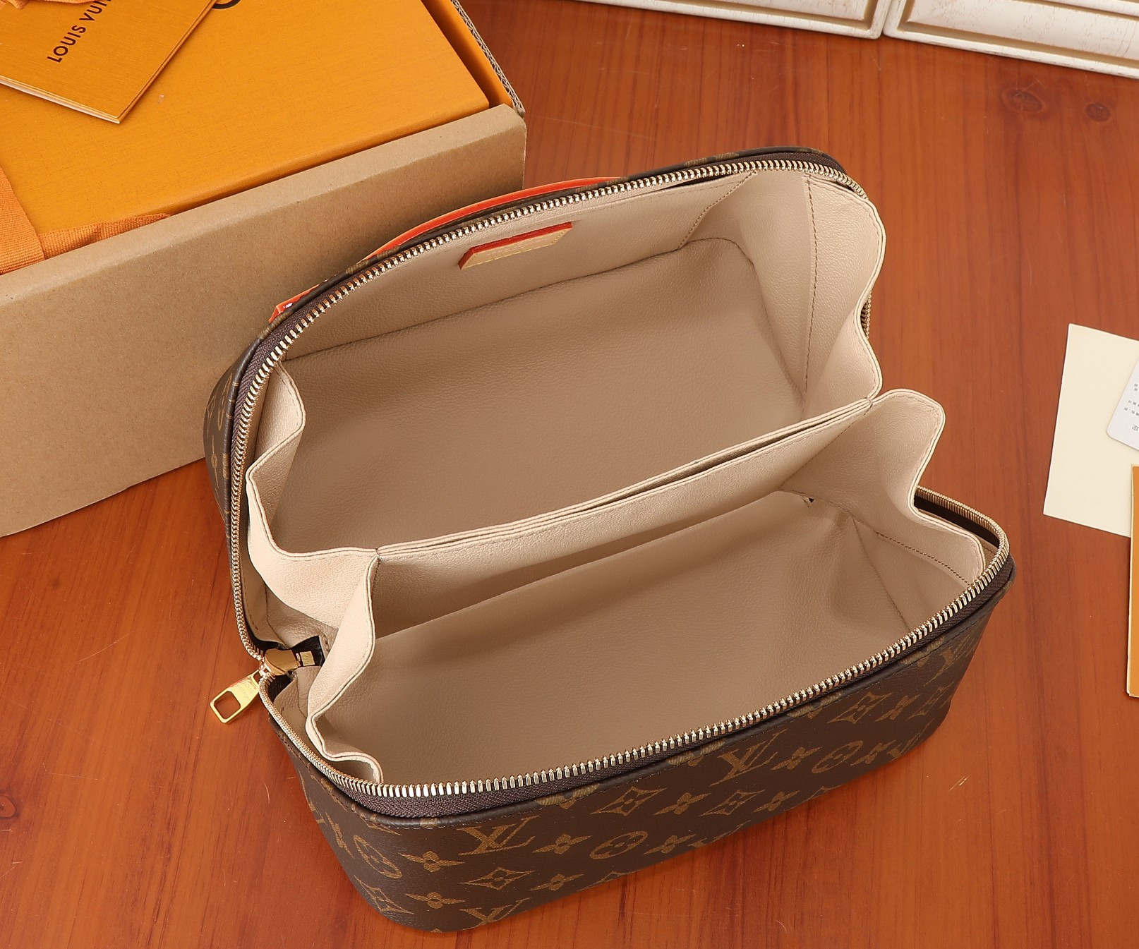 LV Toiletry Bag  M11750 9.4 x 5.1 x 5.1 inches