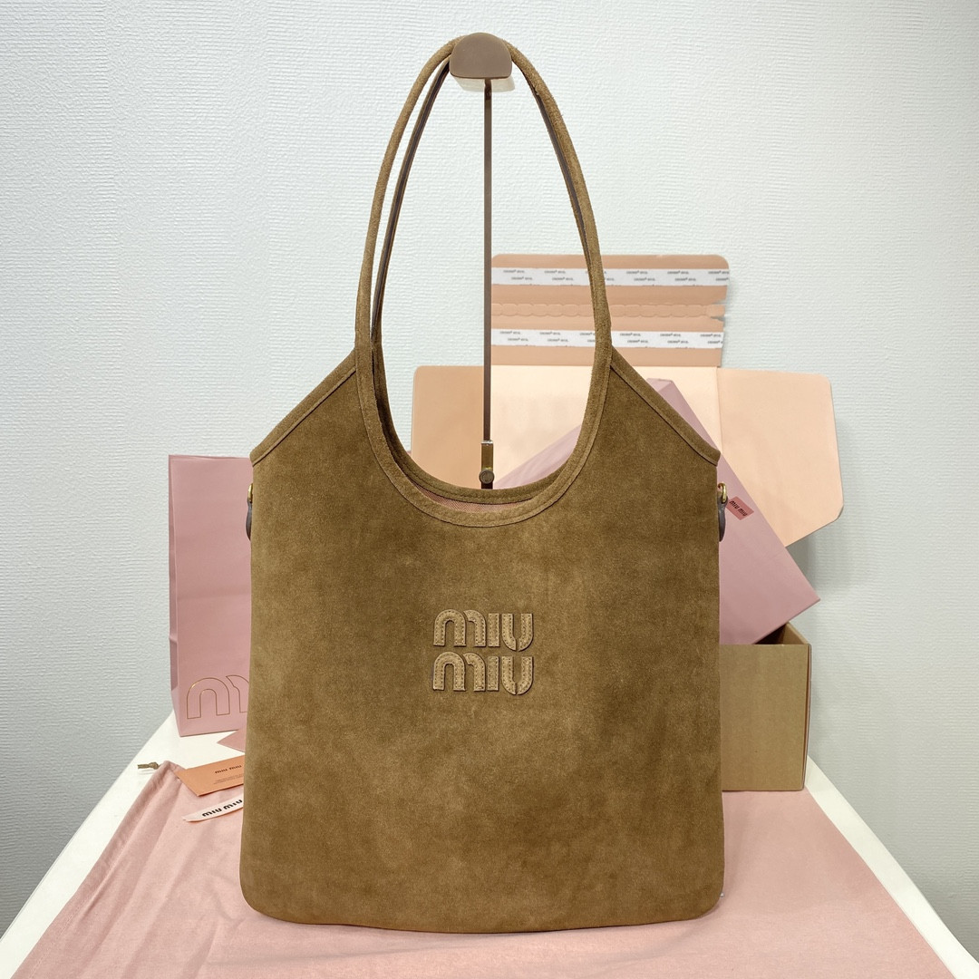 Miu Miu IVY Suede bag 40x35cm