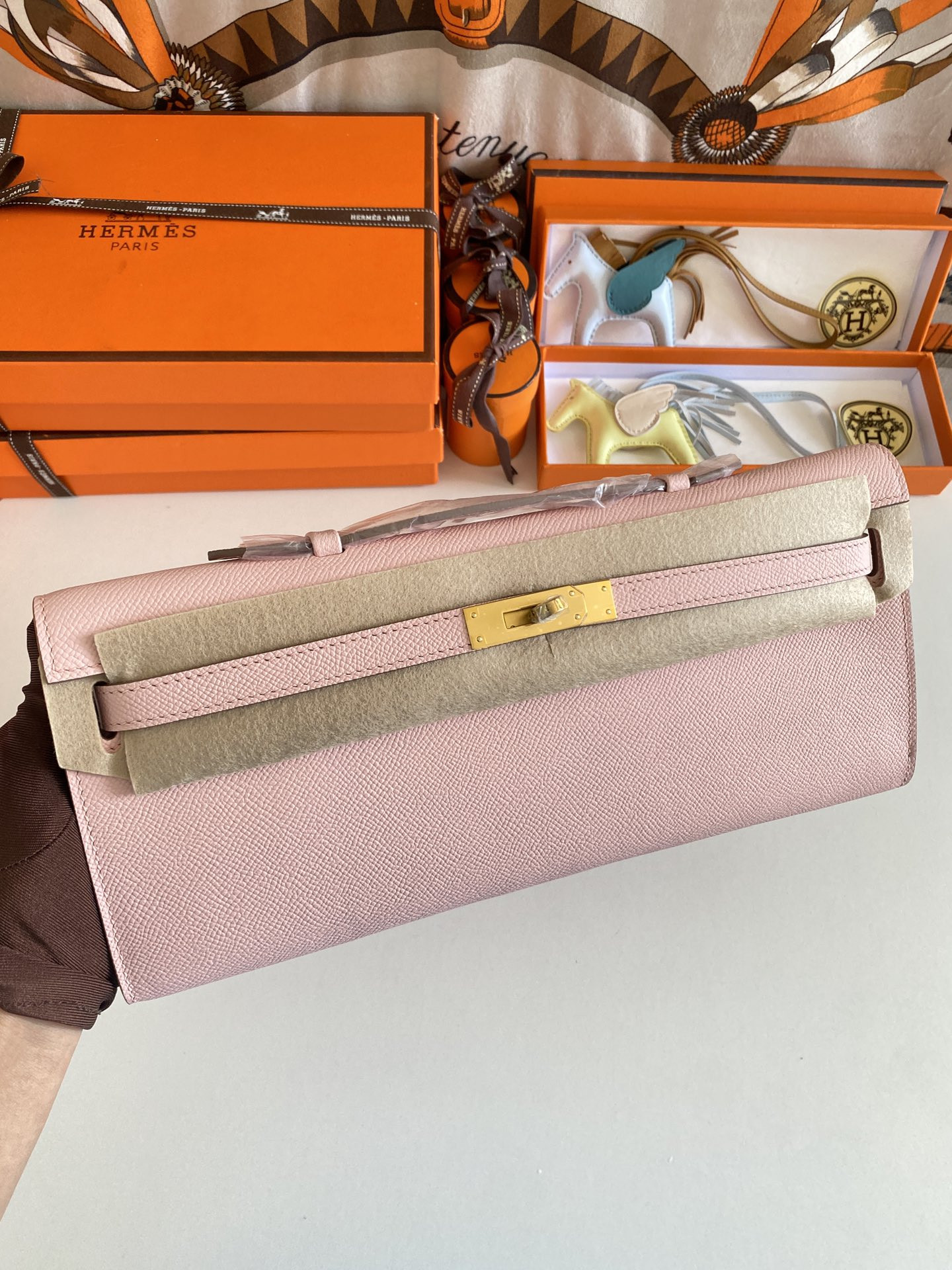 H**mes kelly cut 31cm epsom leather