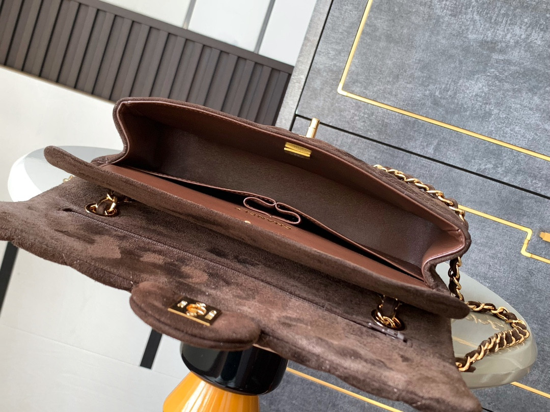 Ch*el classic 11.12 handbag 25 15.5×25.5×6.5cm