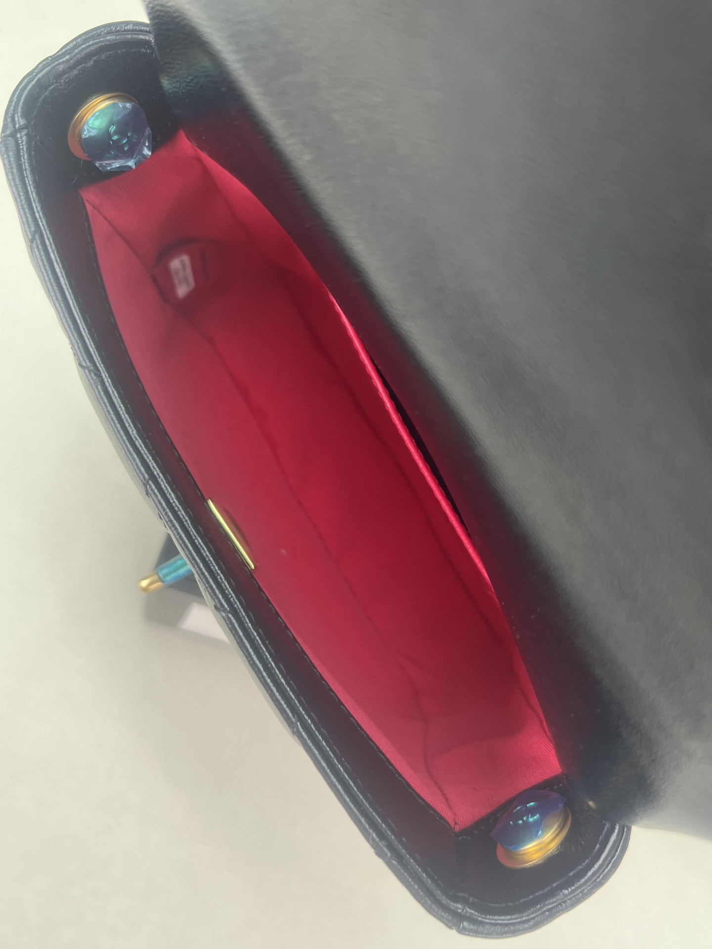 Ch*el flap handbag cf 18x13.5x5.5cm