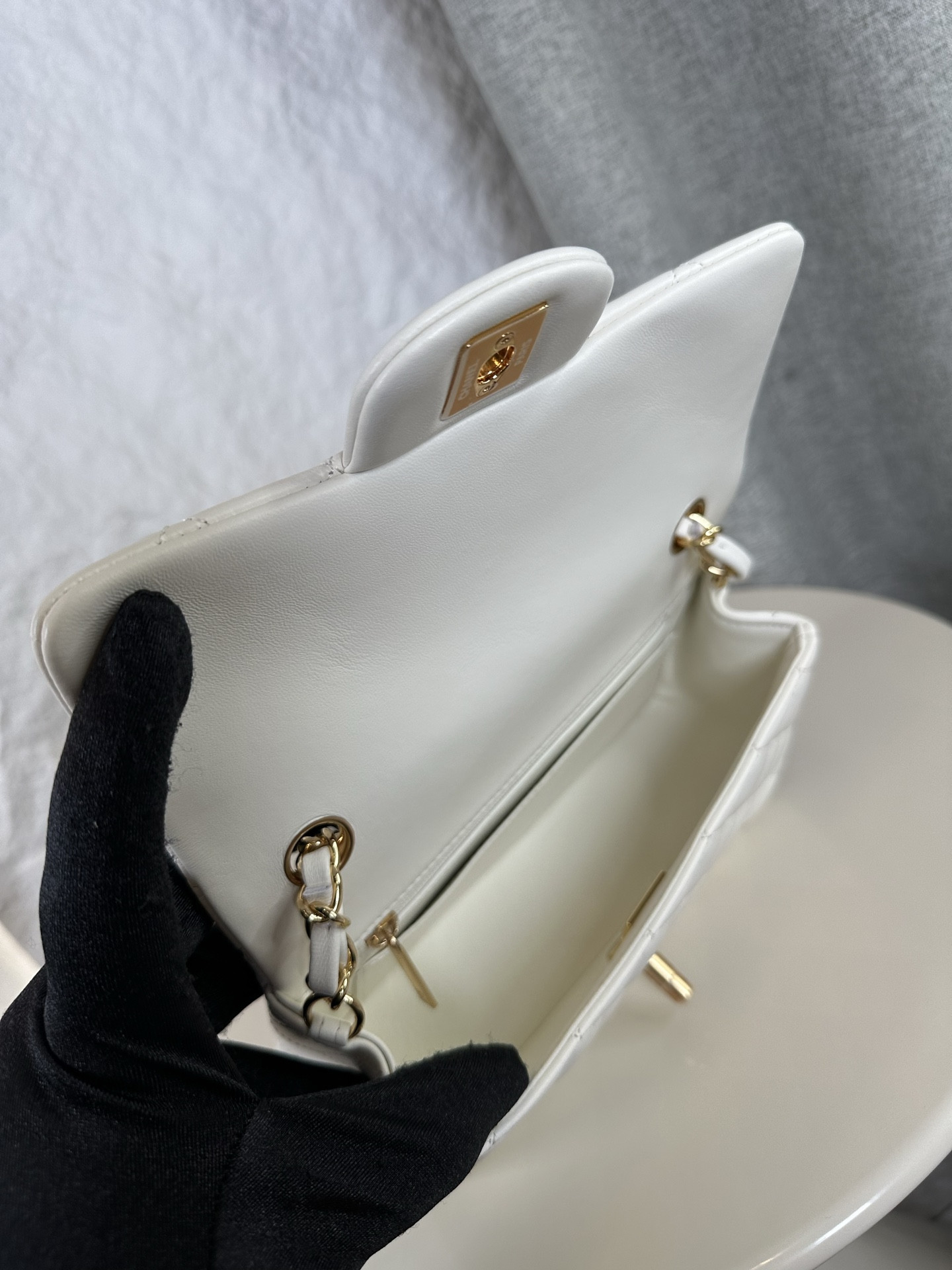 Ch*el mini flap bag 20x12x6cm