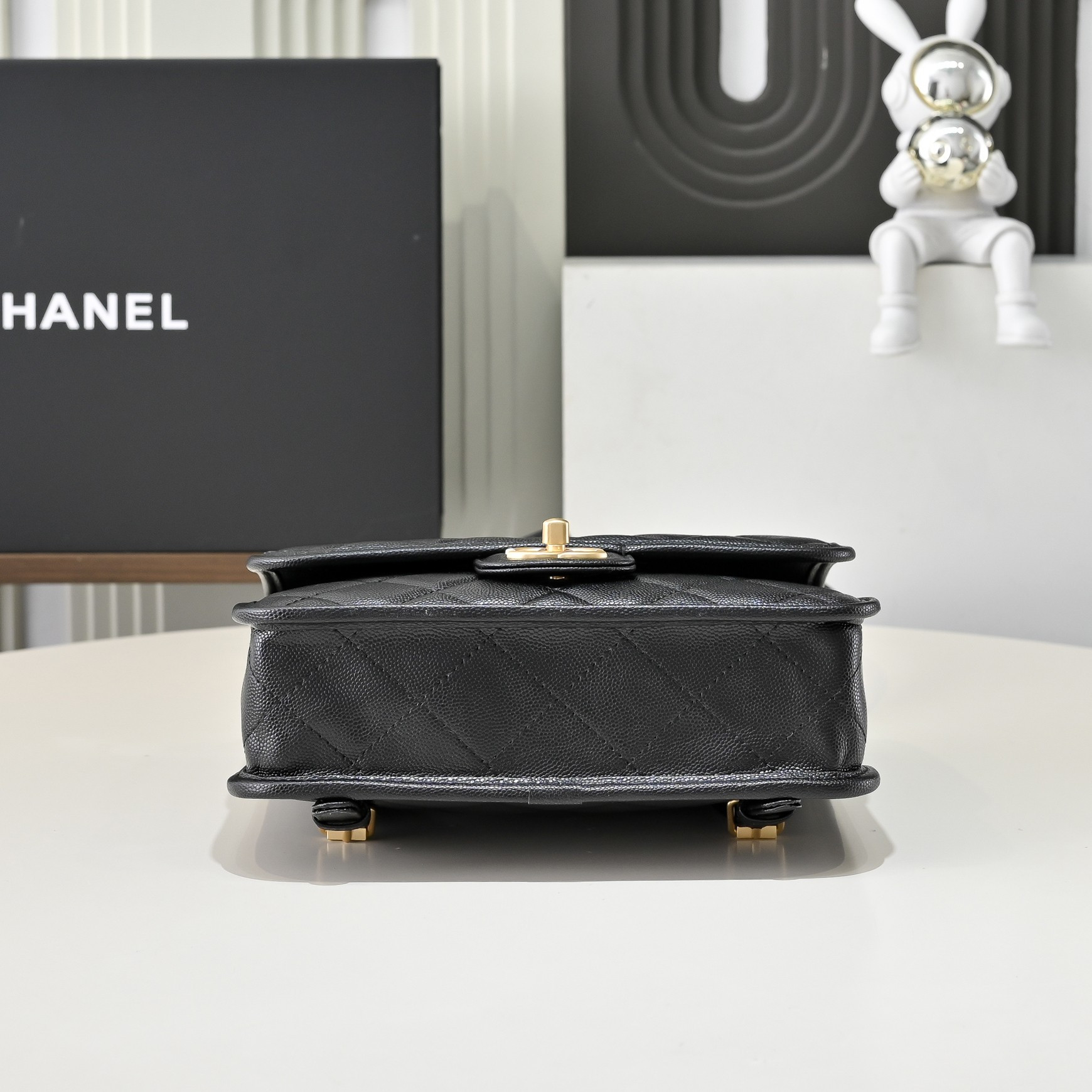 Ch*el backpack as5715 19.5x22x7cm